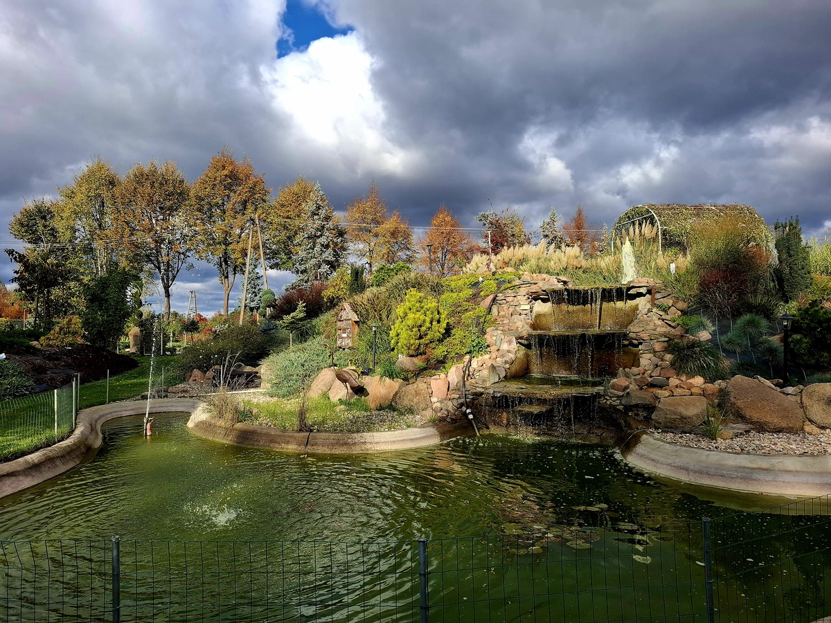 Wygląd Centrum Hortiterapii w październiku