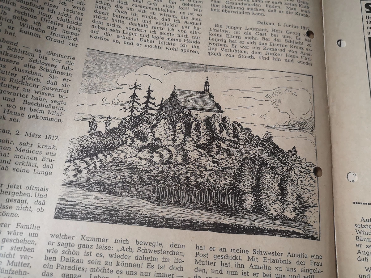 Pamiętnik Luise von Liebermann z Dalkowa gazeta