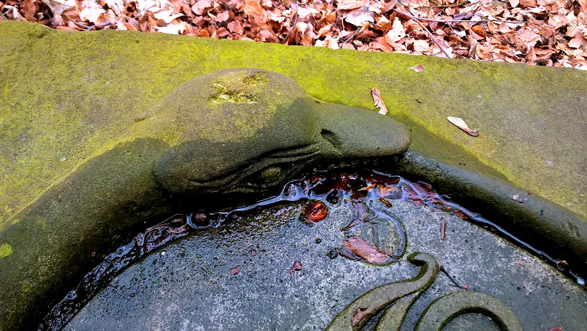 elementy pomnika Caroline von Liebermann