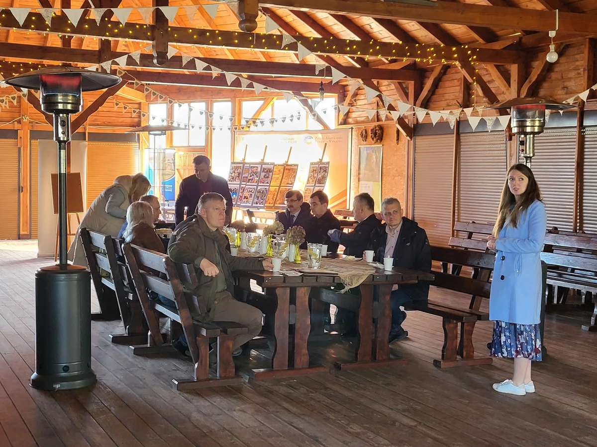 Wieża na Wzgórzach Dalkowskich spotkanie organizacyjne 