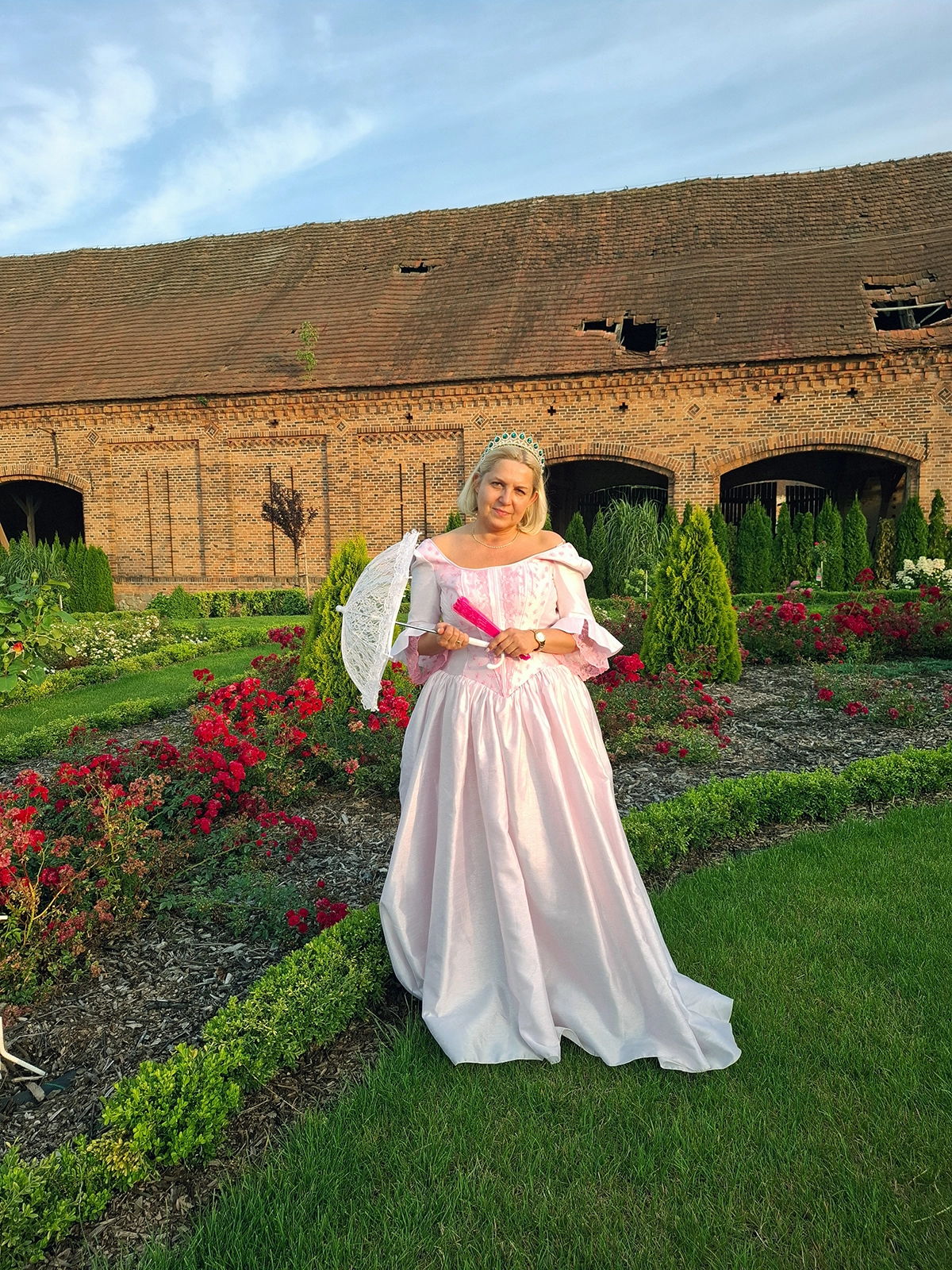 Stroje z epoki w Dalkowskim Parku