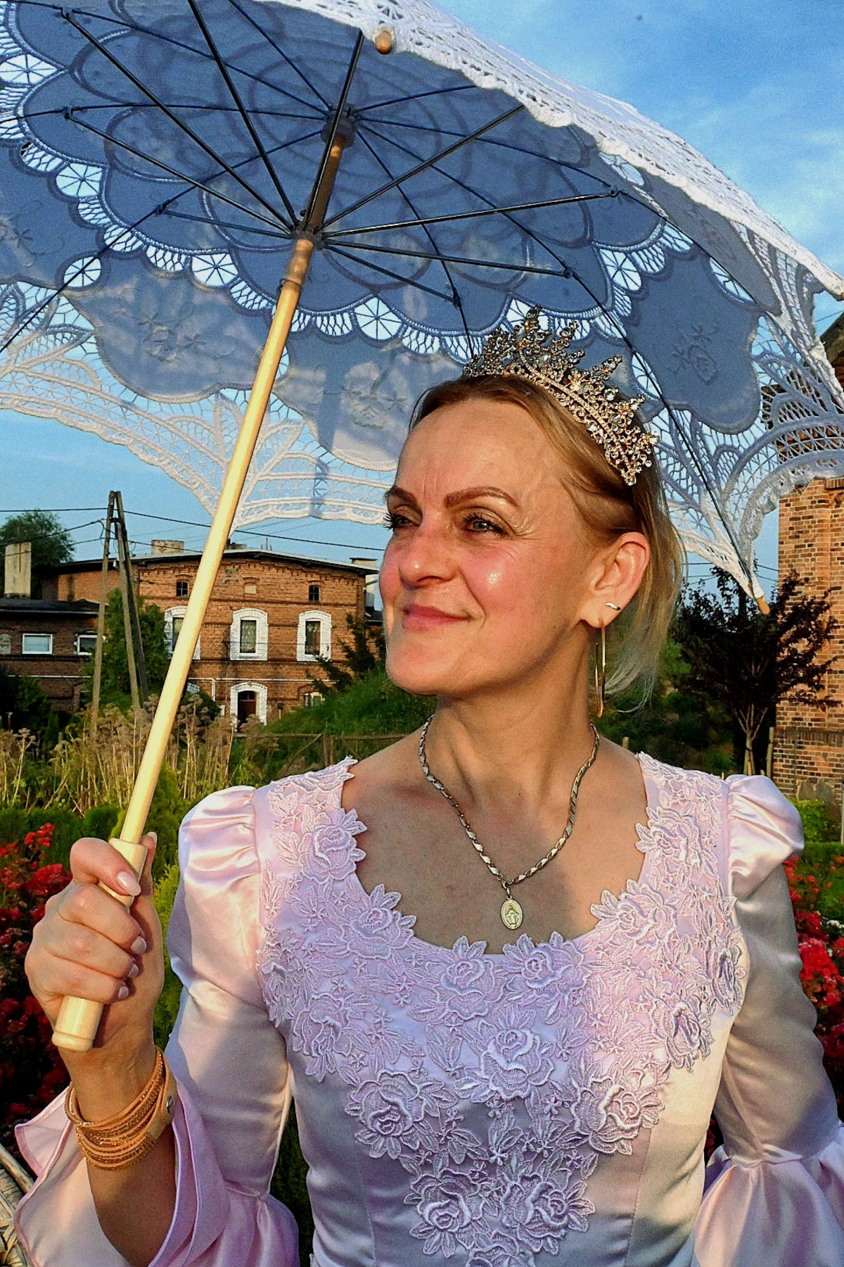 Stroje z epoki w Dalkowskim Parku