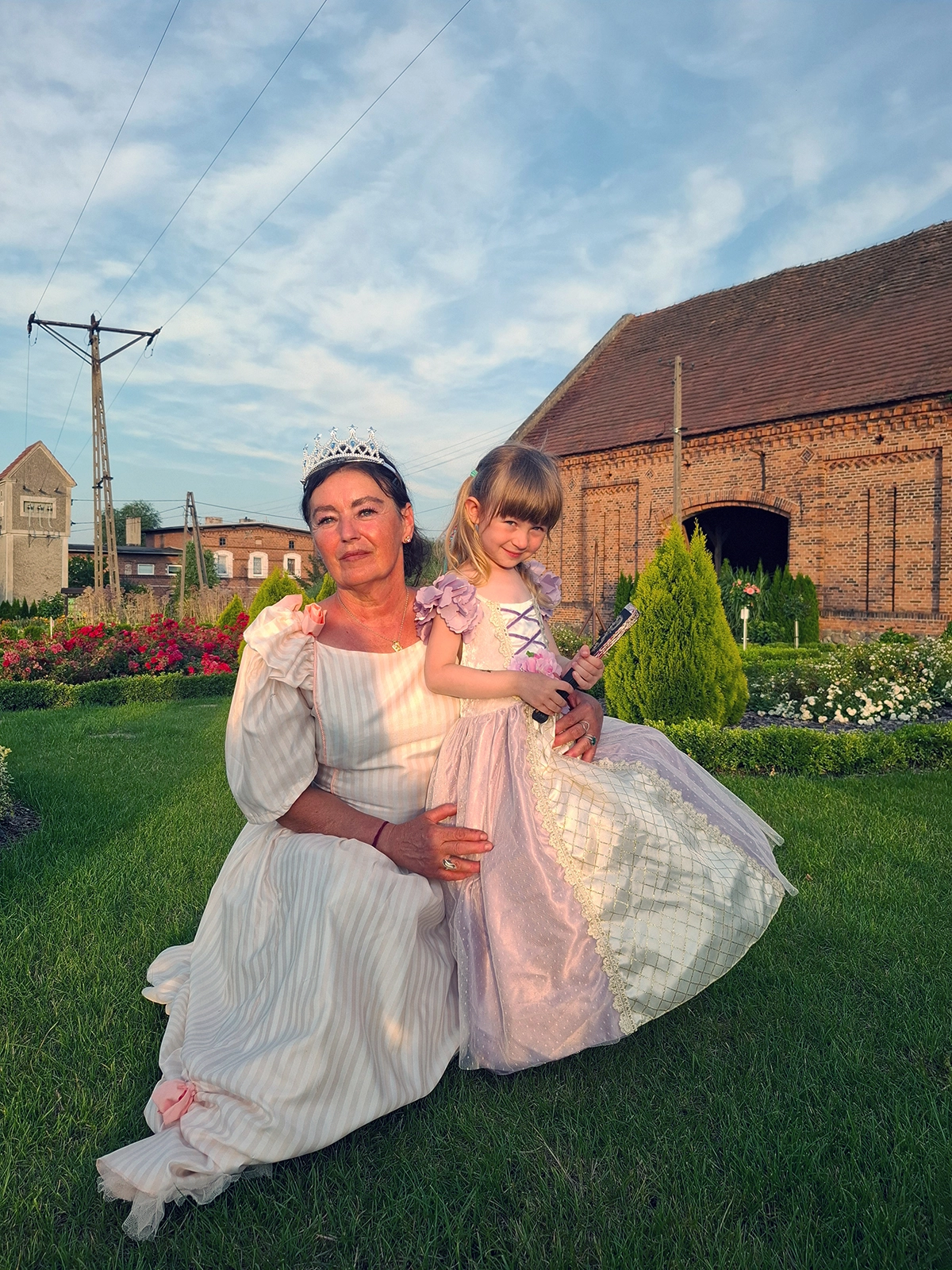 Stroje z epoki w Dalkowskim Parku