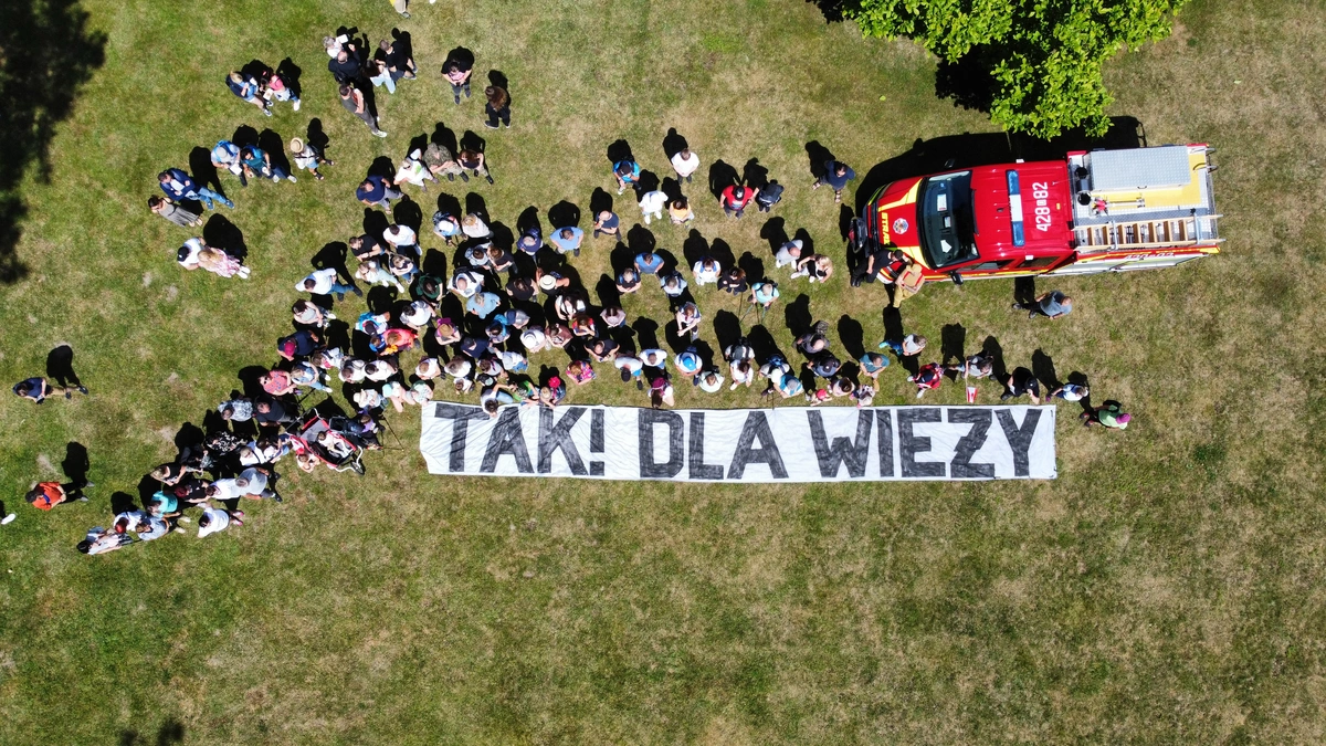 Tak dla Wieży na Wzgórzach Dalkowskich