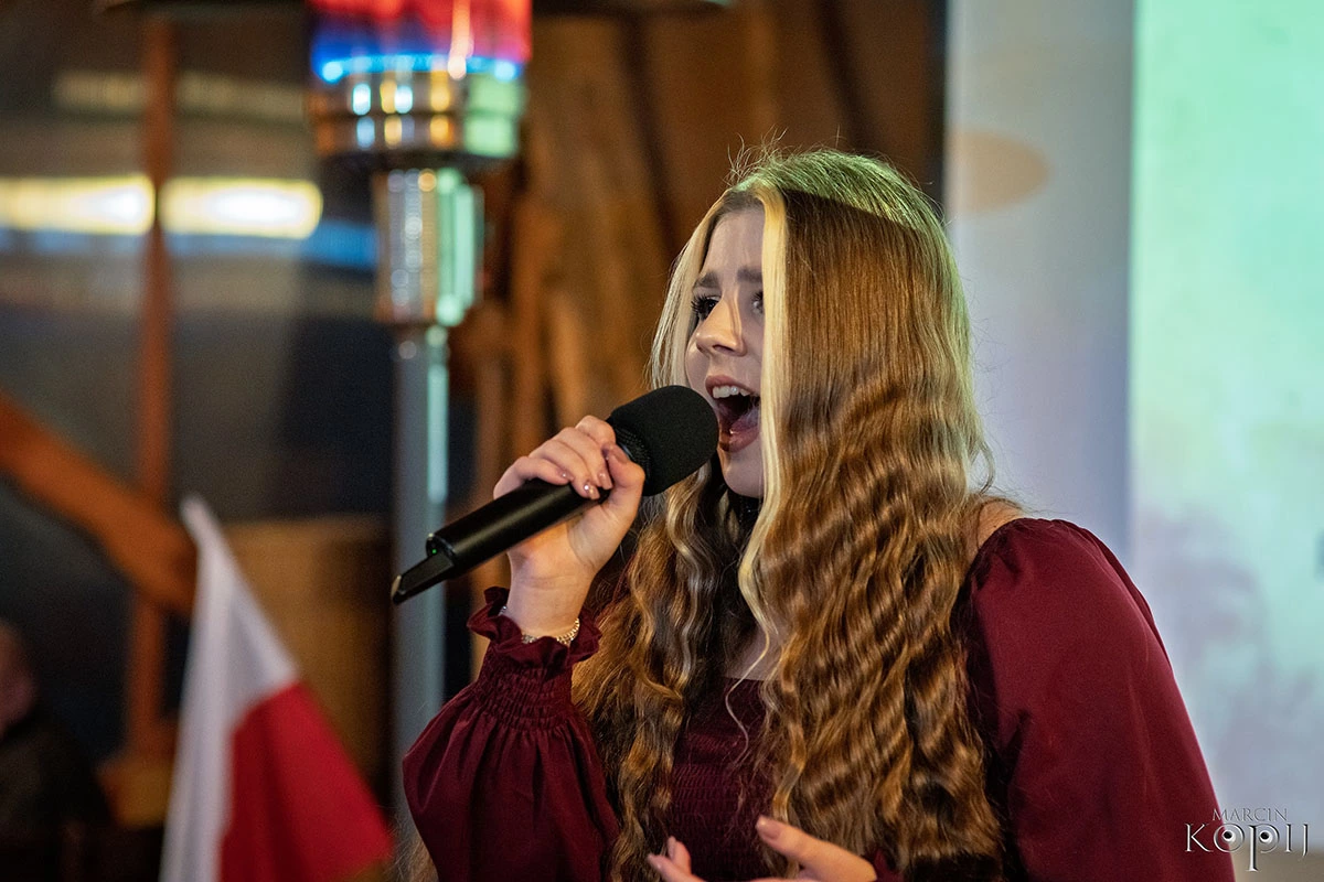 wieczór pieśni patriotycznych w Dalkowie