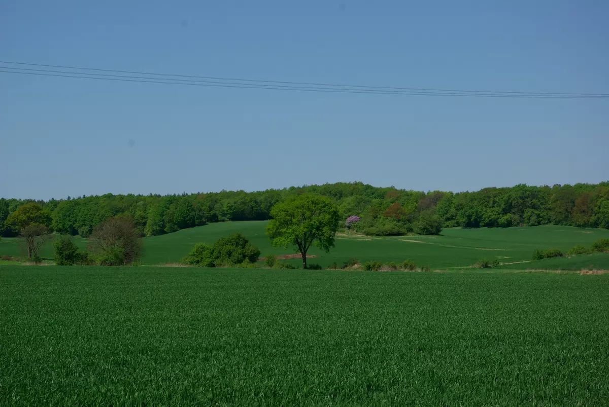 tabliczki kierunkowe szlaków na wzgórzach
